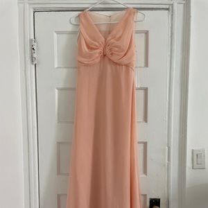 Verá Wang Blush evening dress